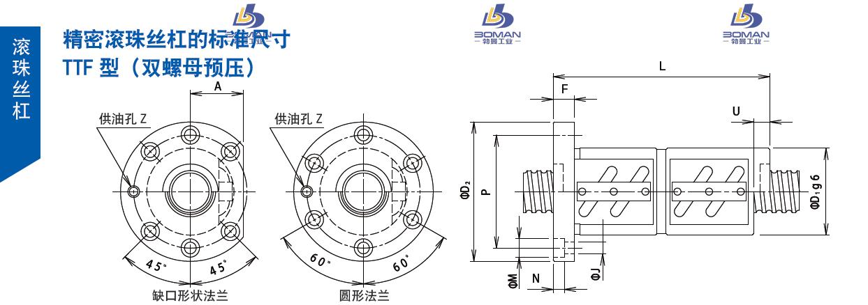 TSUBAKI 25TTFJ6 日本丝杠tsubaki