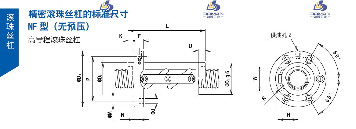 TSUBAKI 40NFC10 tsubaki数控丝杆螺母